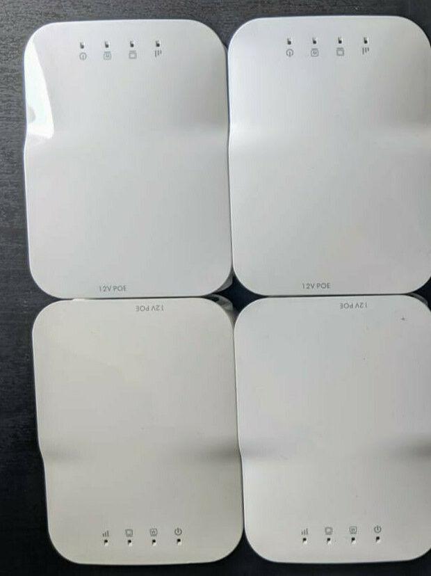 4 Pack - Open Mesh OM2P LC 64mb Wireless Access Point POE