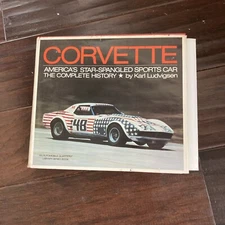 Corvette : America's Star-Spangled Sports Car by Karl Ludvigsen POSTER!