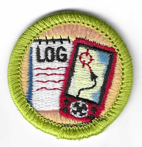 INSIGNIA DE MÉRITO DE GEOCACHING BSA ACTUAL COMO NUEVA CON ETIQUETAS TIPO L DESDE 1910 ATRÁS - Imagen 3 de 3