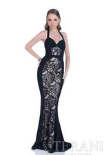 Terani Couture Halter Gown size 4