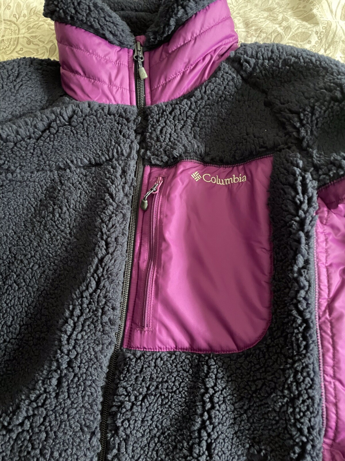 columbia archer ridge ii full zip fleece in cream