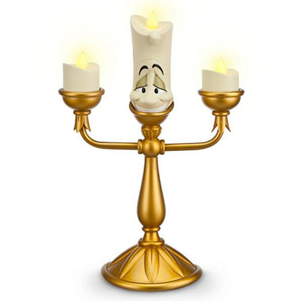 NEW! Disney Parks Beauty And The Beast Lumiere Candlestick​ Light