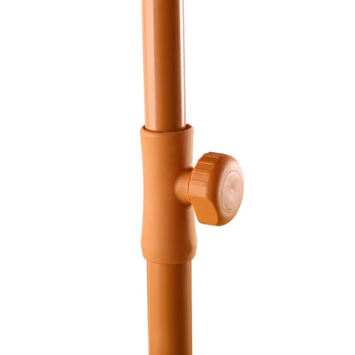 8ft Thatch Patio Tiki Umbrella,Manual Tilt Adjustment Straw Umbrella for Outdoor - Picture 8 of 12