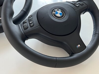 BMW M3 M5 E46 E39 M Lenkrad NEU restauriert nach OEM Vorgaben TOP, wie NEU