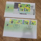 2006 SOCCER IN AUSTRALIA  FDC COVER SET OF 2 - PMK FIFA WORLD CUP GERMANY 2006