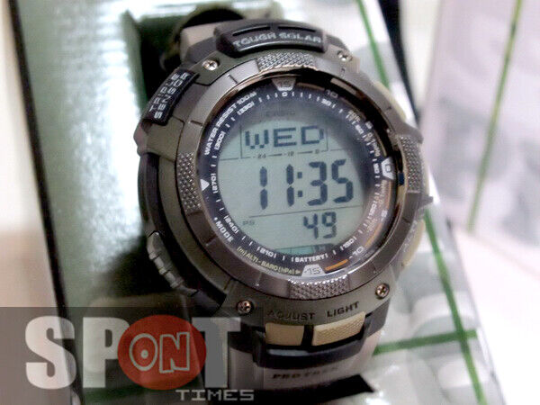 Casio ProTrek Triple Sensor Men&#039;s PRG-80L-3 | eBay