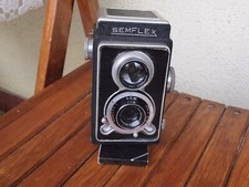 Semflex TLR 120 Roll Film Camera Som Berthiot Anastigmat 75mm , US DUTIES INCLUD