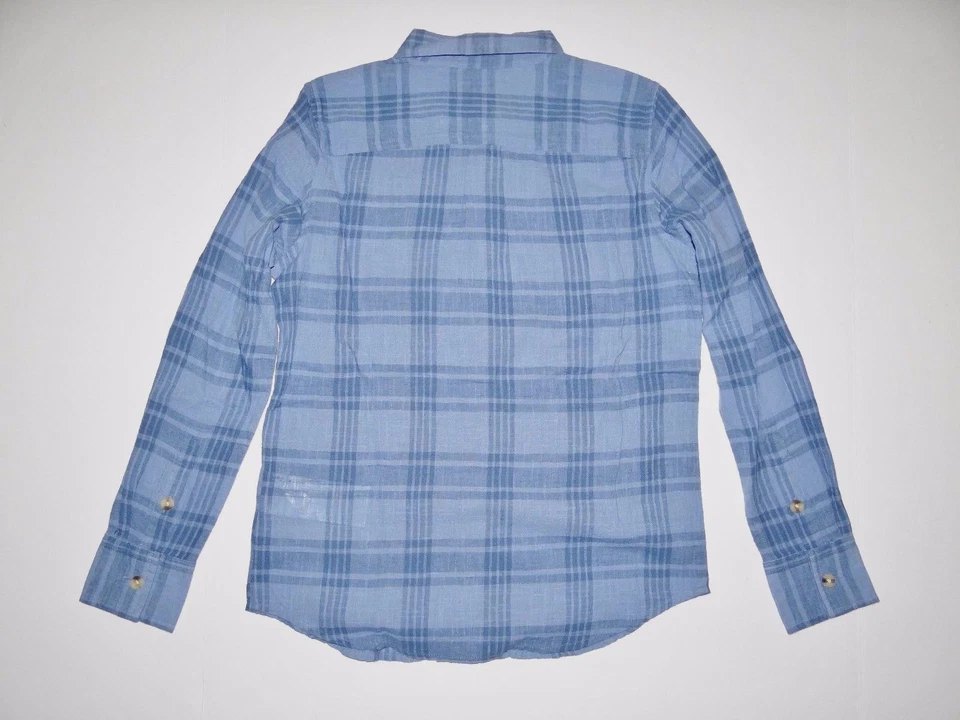 Camisa informal Burton para niñas jóvenes Grace tejida manga larga con botones de algodón mediana Foto 3 de 3