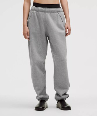 lululemon Scuba Mid-Rise Oversized Jogger Regular Size XXS Heathered Medium Grey