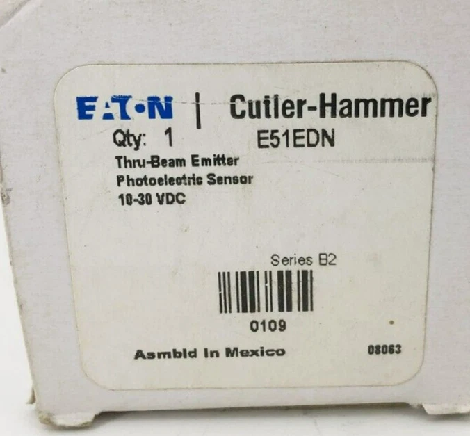 New Eaton E51EDN Thru-Beam Emitter Photoelectric Sensor 10-30VDC - Image 2 of 4