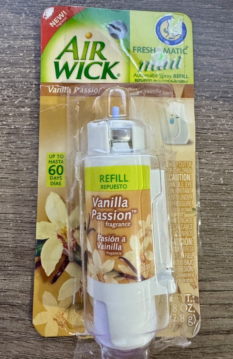 Recarga Air Wick Freshmatic Automática | Vainilla Y Té Blanco | 2 Frascos (Hasta 120 Días)