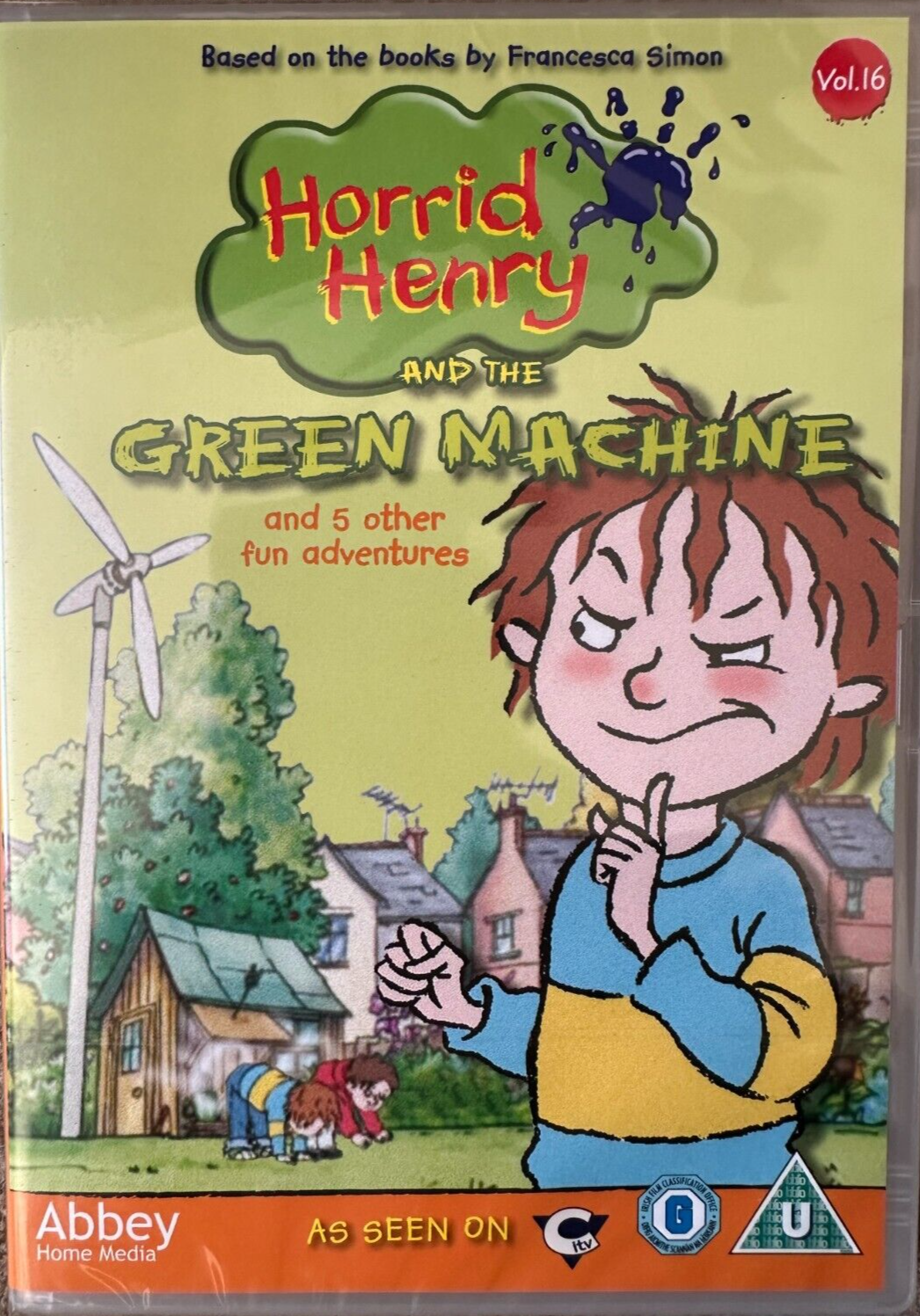 Horrid Henry and the Green Machine DVD - Region 2 - New & Sealed