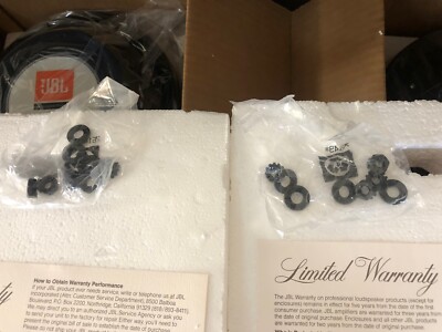JBL 2447J Driver with 306561-001 Horn - 1 PAIR - In Orig. JBL Box