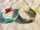 Teal and Gray Fitbit Bands