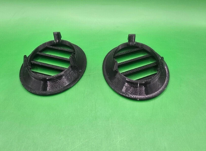 Cubiertas de ventilación de descongelación Jaguar XK XKR 2007-2015 - tablero izquierdo y derecho para salpicadero Foto 4 de 4