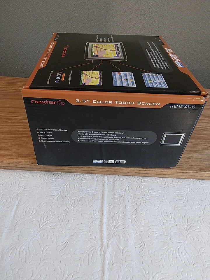 Nextar Satellite Navigation X3-03 (MP3 player, 2D/3D and more mint condition) - Image 4 of 4