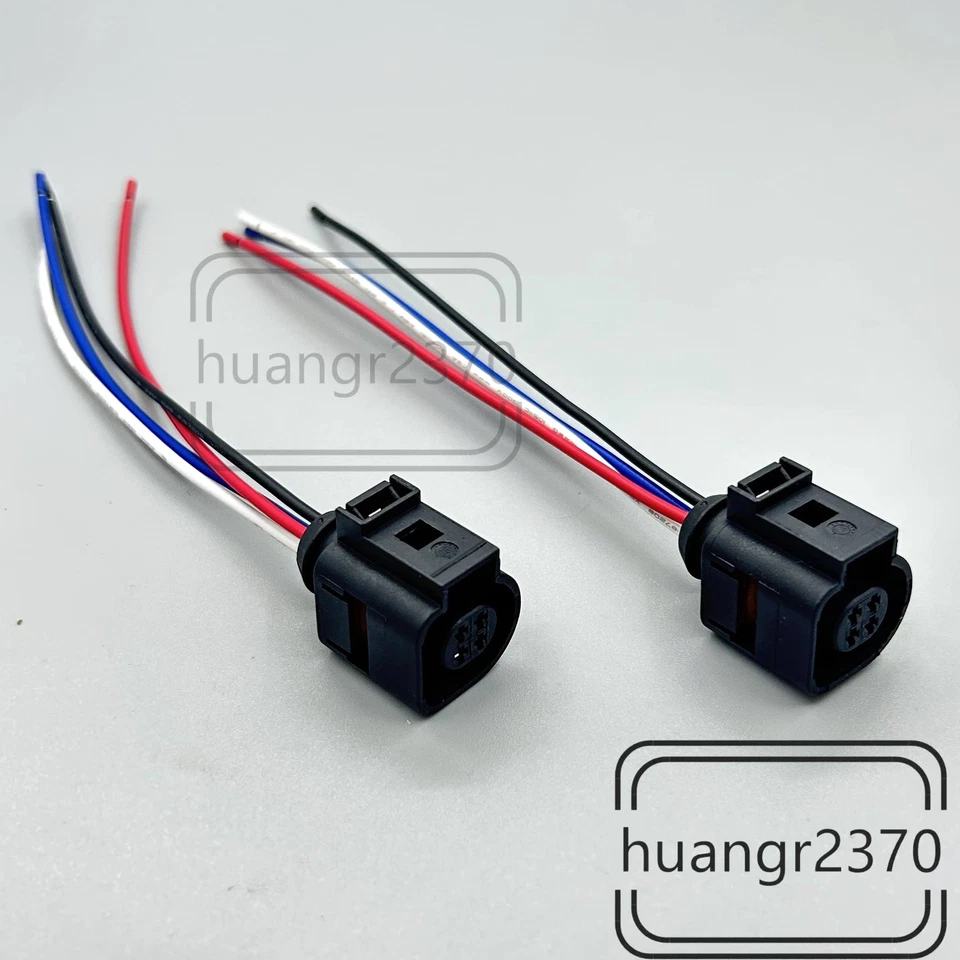 Conector sensor temperatura coleta 2X 4 vías para Volkswagen y Audi 4B0973712 Foto 3 de 4