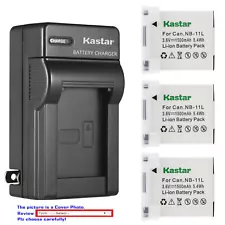 Kastar Battery Wall Charger for Canon NB-11L NB-11LH & Canon SX400 IS SX410 IS