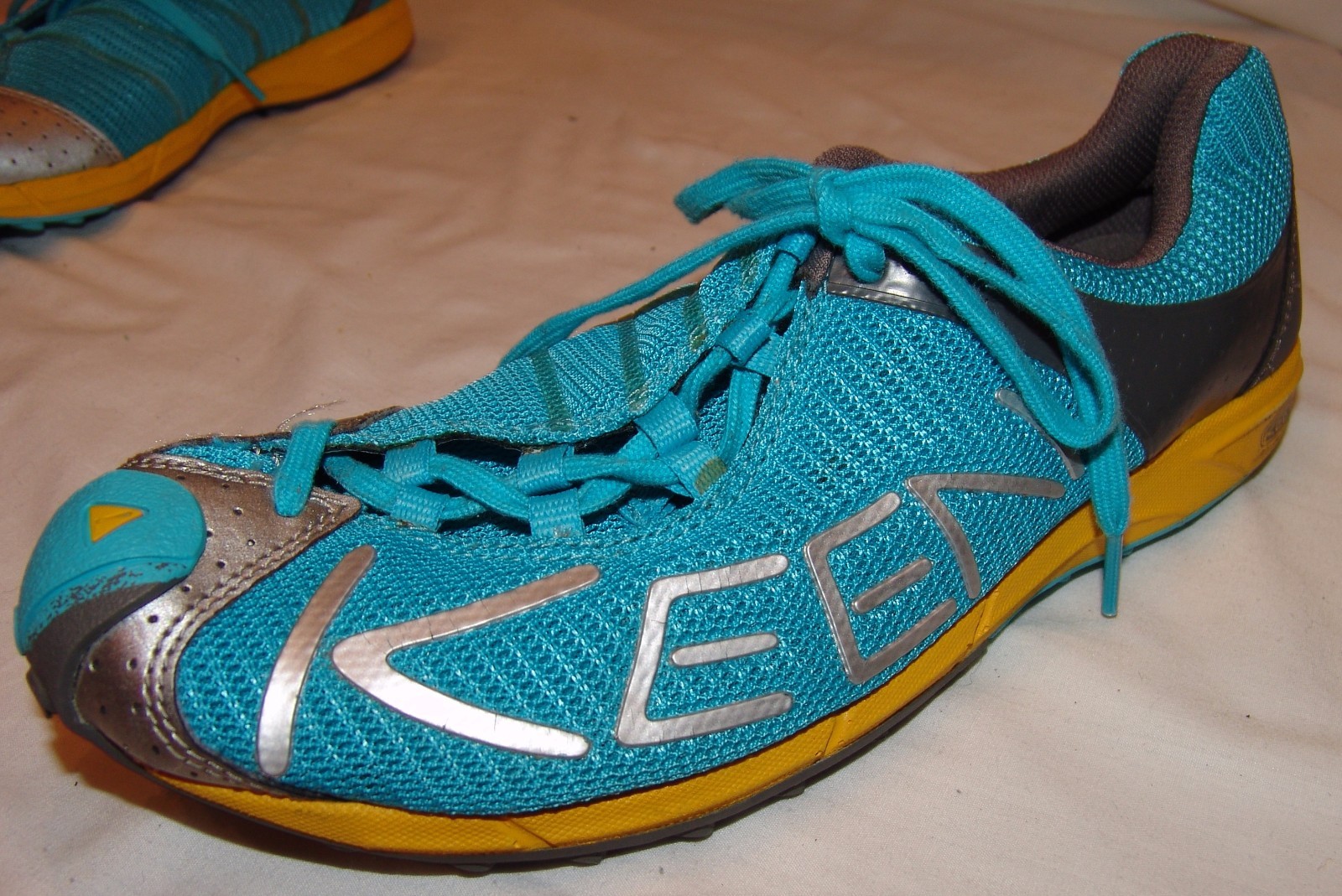 Scarpe da ginnastica Keen donna blu fiume Mimosa Hybridlife trail running 9 XCountry