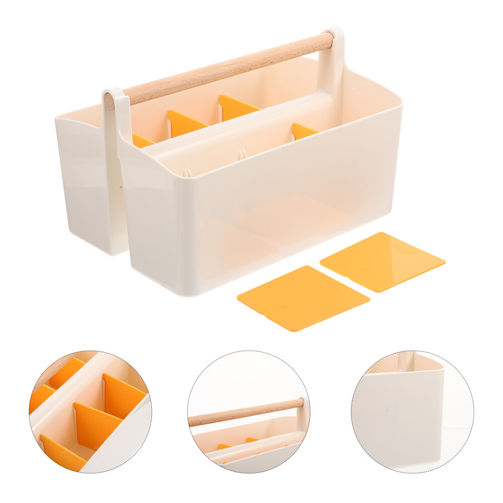 Drawer Plastic Storage Box Craft Box Organizer Stationery Desktop-image