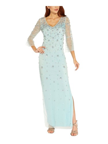 Adrianna Papell Women's Green Beaded Dolman-Sleeve Dress Size 4 | eBay Adrianna Papell Women's Green Beaded Dolman-Sleeve Dress Size 4 | eBay