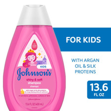 Shiny  Soft Kids' Shampoo with Argan Oil, 13.6 Fl. Oz