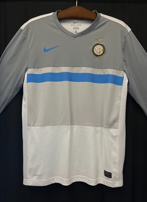 ウェア 2011-12 NIKE Inter milan L/S game shirts nike inter milan jersey L 2011-12 | eBay