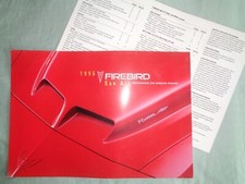 1996 Pontiac Firebird Ram Air Dealership Brochure Nos Performance Handling Slp 1996 Pontiac Firebird Ram Air Dealership Brochure Nos Performance Handling Slp