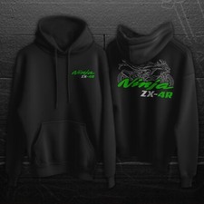 Kawasaki Ninja ZX-4R/RR 2023-2025 - Motorcycle Hoodie Pullover for Riders