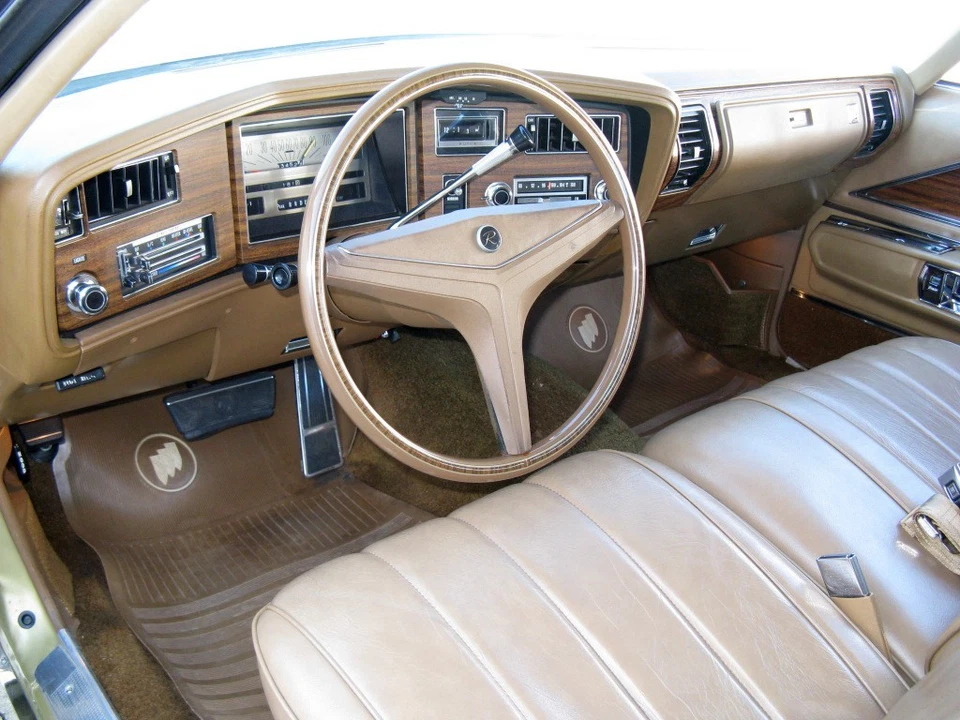 1974 Buick Electra 225 Limited Coupe Passenger Door Upper Trim Pad Panel   VGC - Image 2 of 4