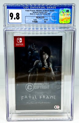 Fatal Frame: Maiden Of Black Water - Nintendo Switch - CGC 9.8 A+ Sealed Graded