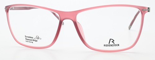RODENSTOCK Brille R 7046 E 54-14 140 Acetat Titan Rot Matt Transluzent im Etui - Picture 3 of 12