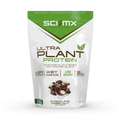 SCI-MX SCI MX Vegan Protein Powder Shake 900g Ultra Plant Lean High Protein Chocolate