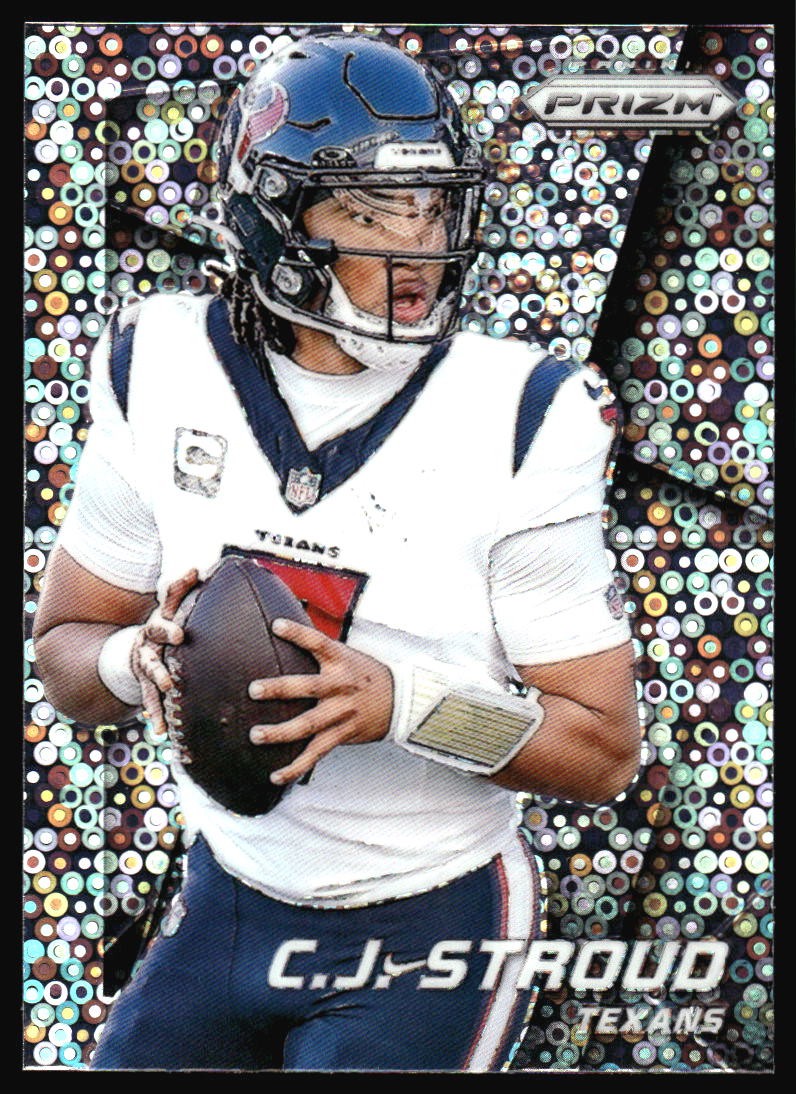 2024 Panini Prizm C.J. Stroud Flashback No Huddle Prizm #5 Houston Texans