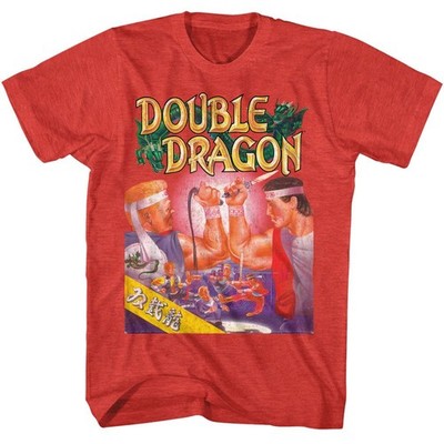 Double Dragon - 1 Arcade Smash - American Classics - Heather Rot Erwachsene Kurz