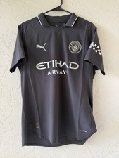 Puma Men's Manchester City F.C. 2025/26 Away Authentic Jersey 780348-02 BNWT