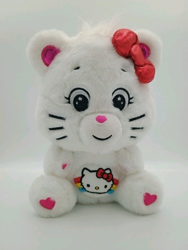 Hello Kitty Care Bear Cheer Collab Sammlerstück Plüschtier - Bild 1 von 9