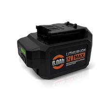 12V 6.0Ah Battery for SKil PWRCORE 12V Series Cordless Power Tools, for Skil ...
