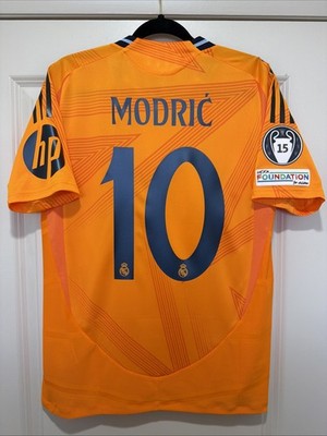 Modric #10 Men's MEDIUM Adidas Real Madrid Authentic Away