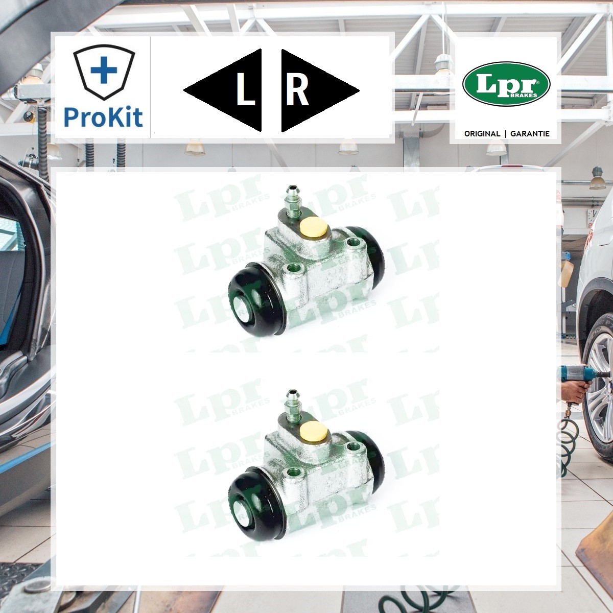 2x ORIGINAL® Lpr 4486 Radbremszylinder Hinten für Fiat DUCATO Kasten DUCATO