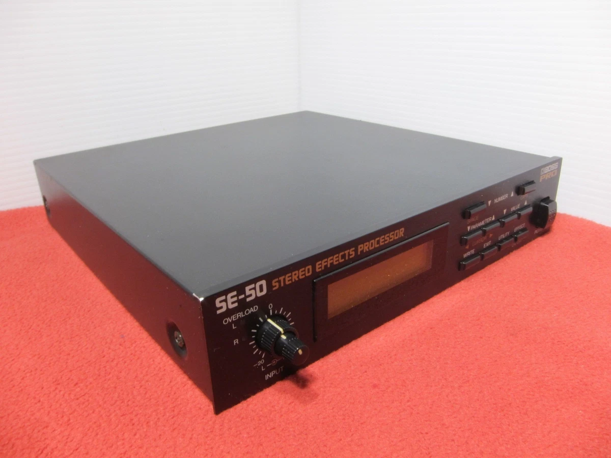 Boss BOSS SE-50 エフェクター STEREO EFFECTS PROCESSOR ACアダプター