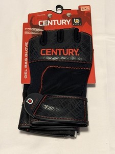Century Brave MMA Gel Bag Gloves, Black/Red. Size L/XL - NEW