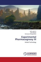 Jothi Lakshmi (U. A.) | Experimental Pharmacognosy III | Taschenbuch | Englisch