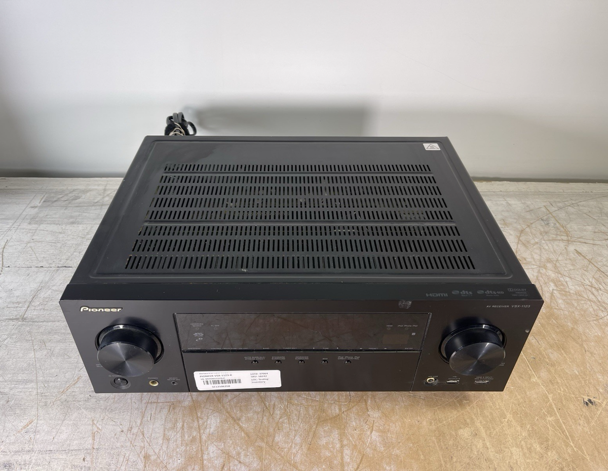 PIONEER VSX-1123-K 7.2 CHANNEL AV RECEIVER | eBay