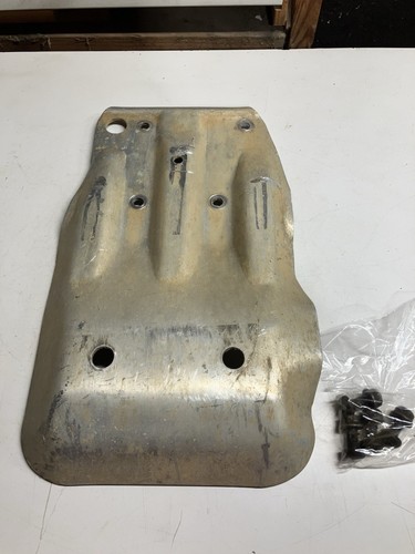 88-00 Chevy GMC OBS GMT400 Transfer Case Skid Plate LONG With Bolts “E” - Picture 4 of 4