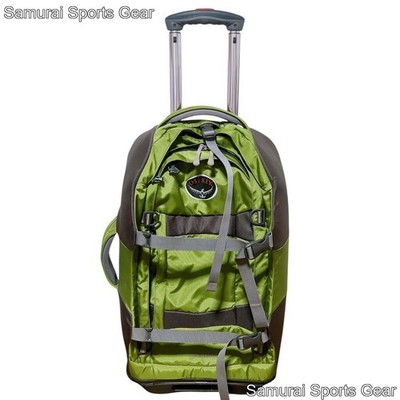 OSPREY Shuttle Carry Cart 40L Green/Grey Used Hiking Pack