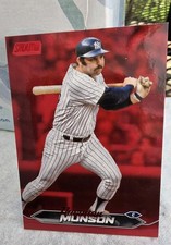 2024 Topps Stadium Club - Thurman Munson #157 Red Foil