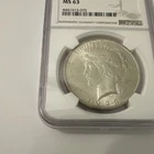 1923  Peace Dollar NGC MS 63 Silver Coin $1 KM#150 4441913-075