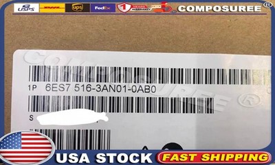 NEW 1PC Siemens 6ES7516-3AN01-0AB0 6ES7 516-3AN01-0AB0 S7-1500 CPU 1516-3 PN/DP