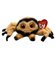 Ty Halloweenie - Godfrey the Spider, MWMT Stuffed Animal Toy